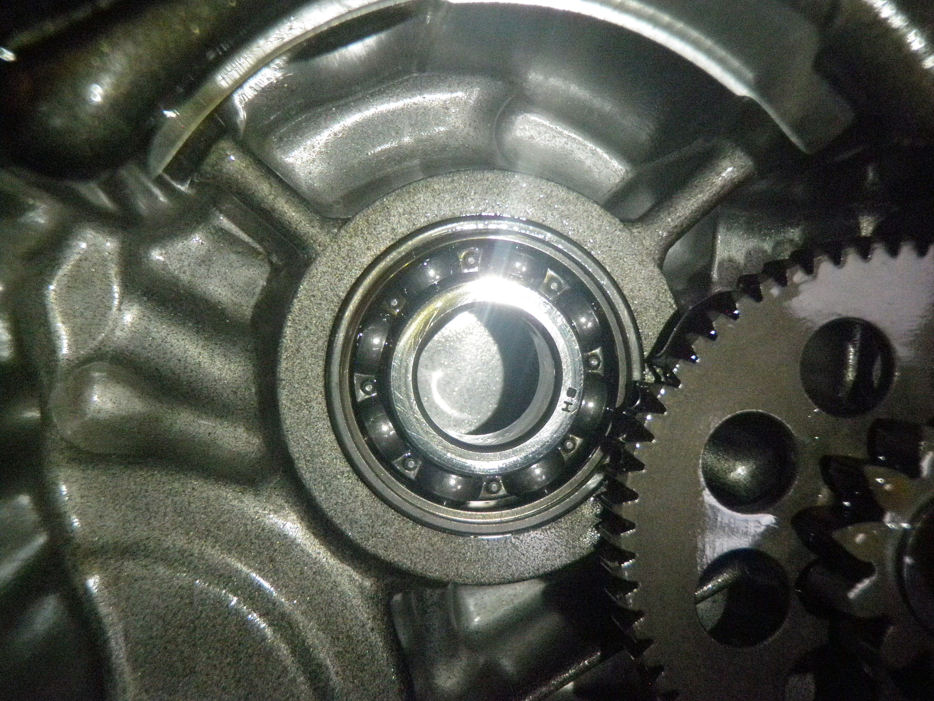 Fixed starter motor problem. Now bike sounds like all cylinders aren't